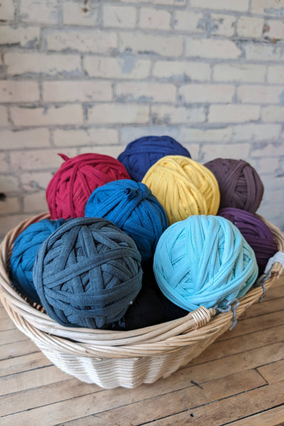 Solid Fabric Yarn Ball