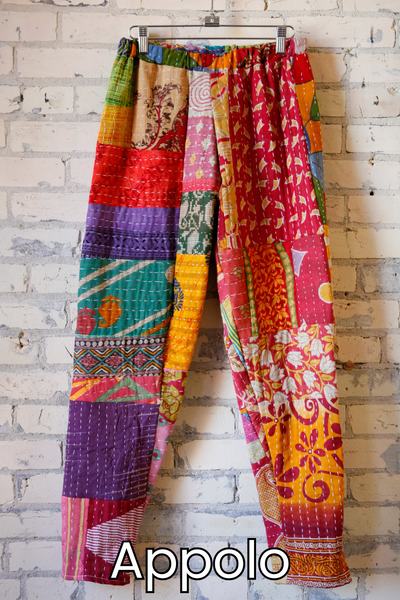 Kantha Quilt Pants