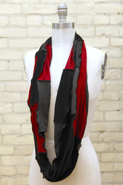 Black Raspberry Infinity Scarf