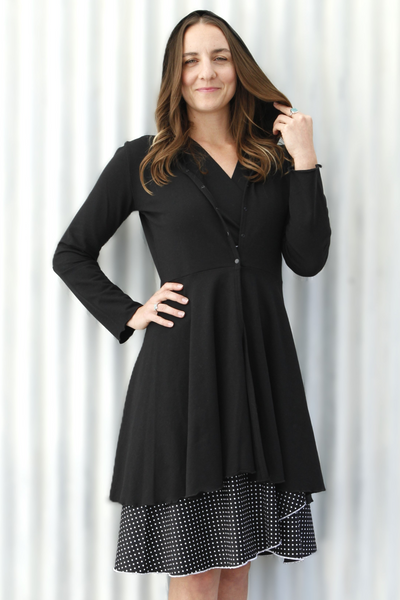 Black Virginia Dress Coat