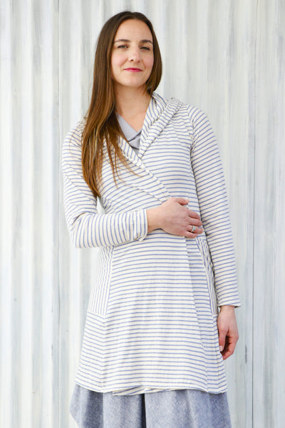 Sky Stripe Alena Duster
