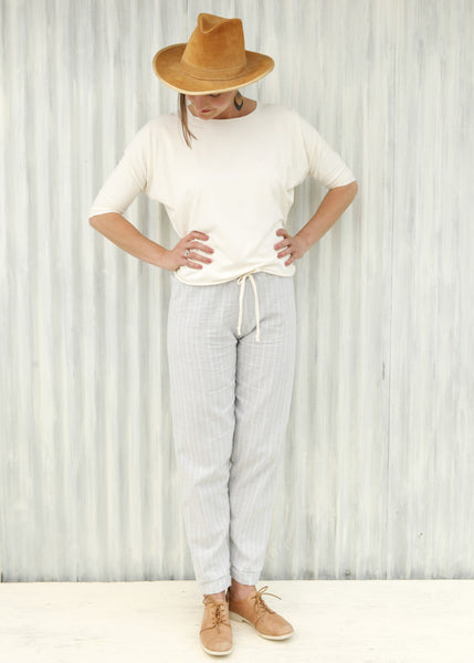 Blue Stripe Laguna Pants