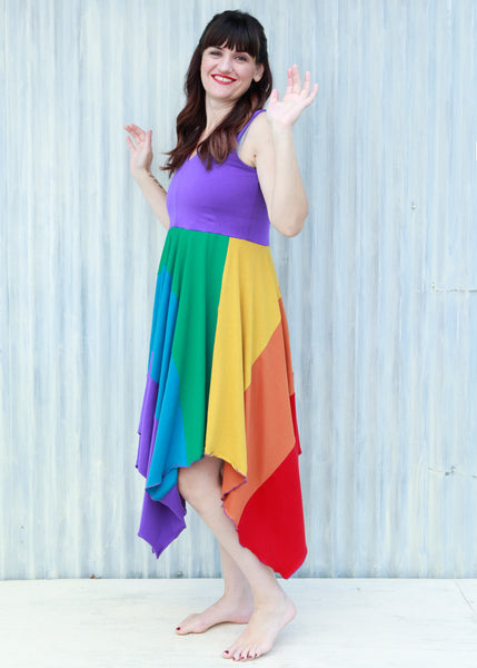 Rainbow Bright Pixie Dress