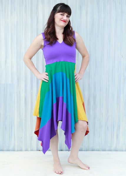 Rainbow Bright Pixie Dress