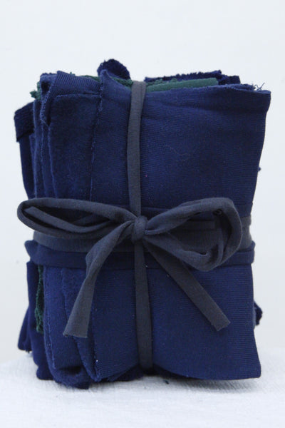 Cozy Navy Fabric Craft Bundle