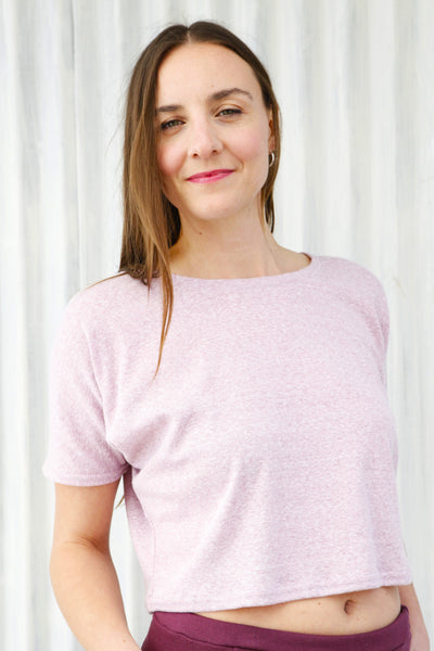 Rosy Crop Top