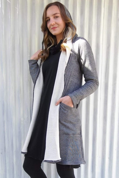 Dark Gray Alexandra Duster