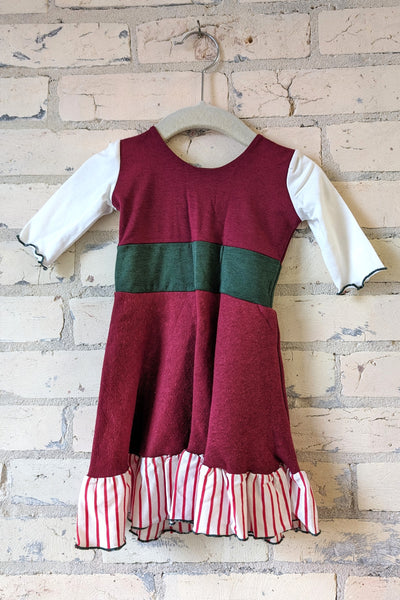 Winter Holiday Dresses (6-18 Months)
