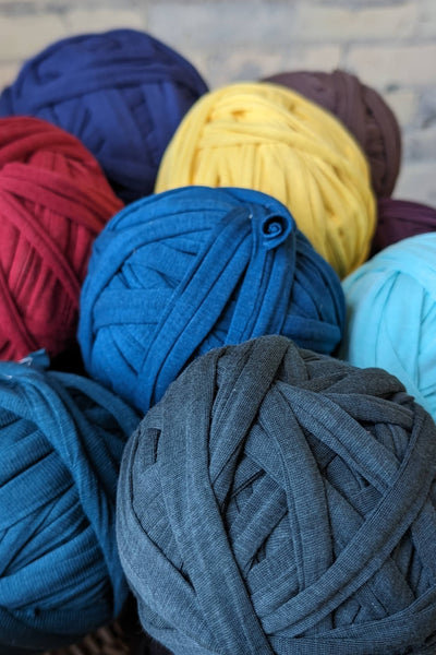 Solid Fabric Yarn Ball