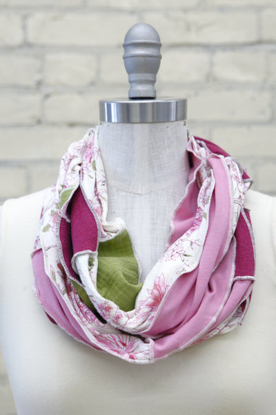 Floral Infinity Scarf