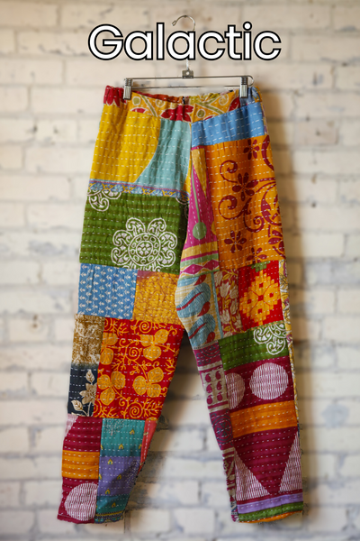 Kantha Quilt Pants
