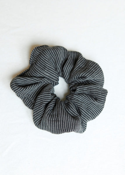 Pinstripe Scrunchies