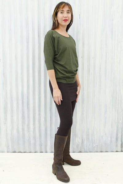 Coffee Lana Skirt