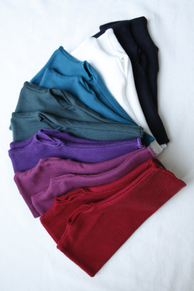 White Lucky Arm Warmers