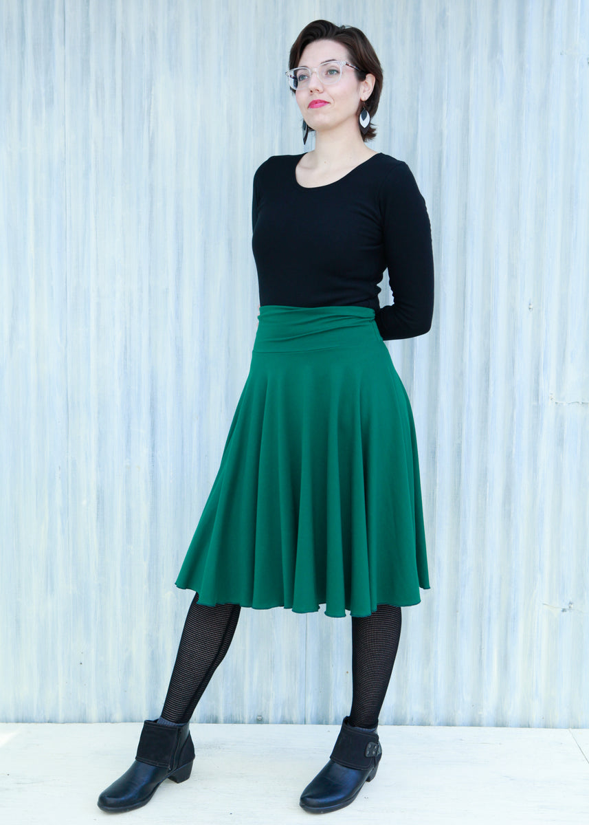 Lilly's Kloset Garden Dreams Sheer Skater Skirt Set (Green Multi