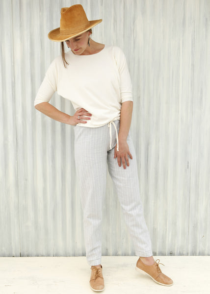 Blue Stripe Laguna Pants