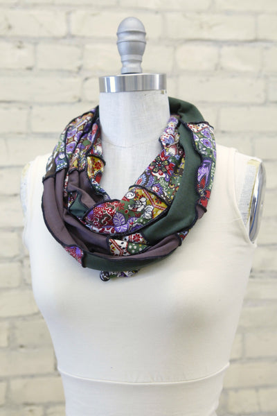 Fall of Love Infinity Scarf