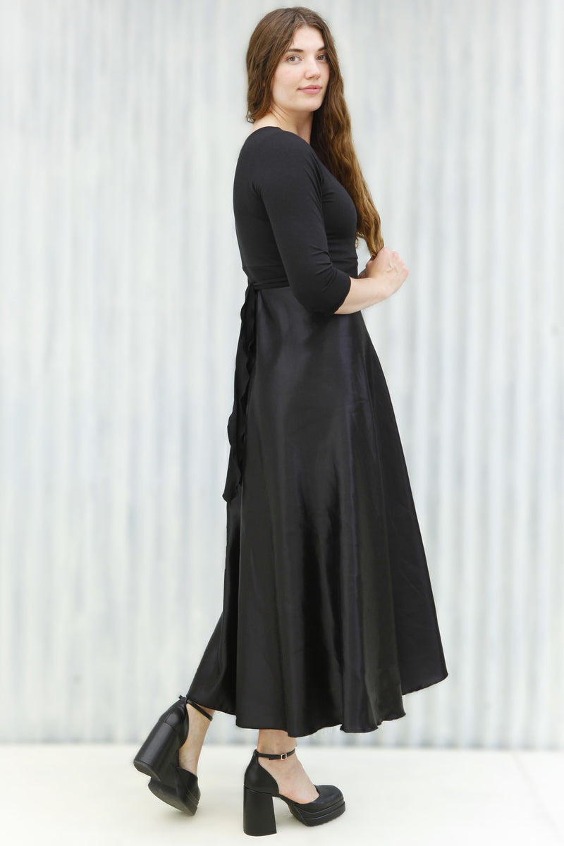 handmade silk dress Mulberry silk Vietnamese long dress Ao Dai/Dress Only