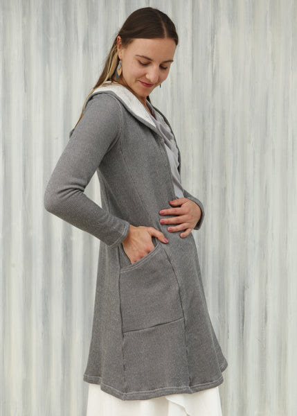 Light Gray Alexandra Duster