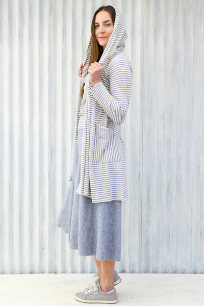 Sky Stripe Alena Duster