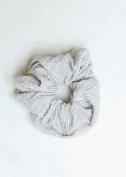 Pinstripe Scrunchies