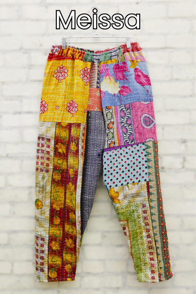 Kantha Quilt Pants