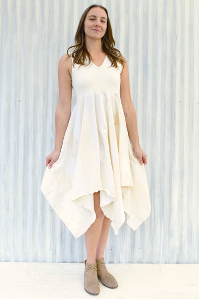 Natural Wisteria Pixie Dress