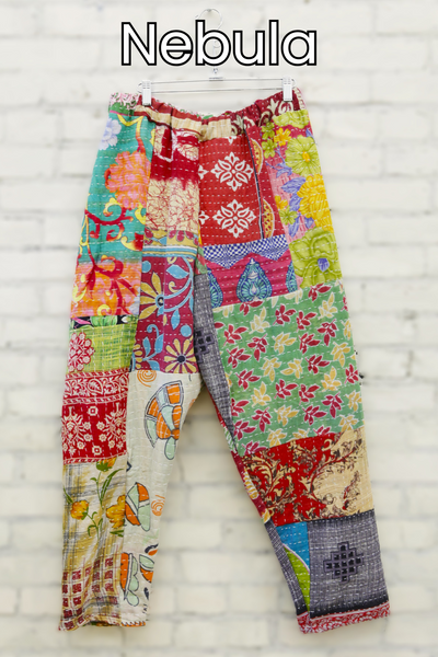 Kantha Quilt Pants