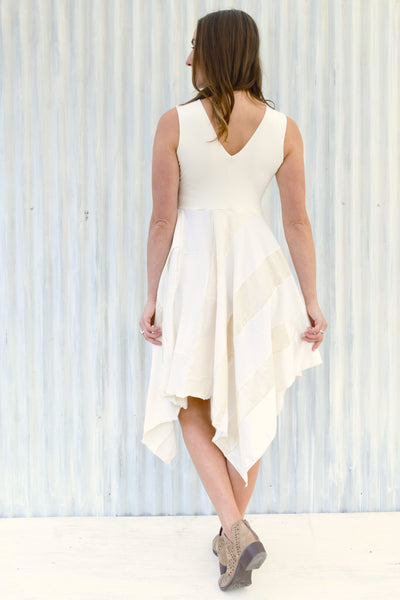 Natural Wisteria Pixie Dress