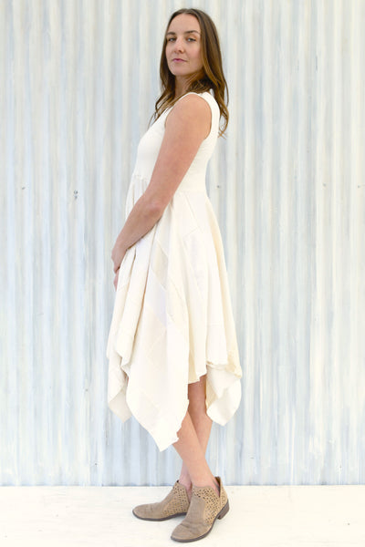 Natural Wisteria Pixie Dress