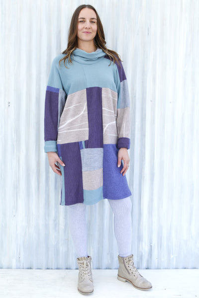 Frozen Plum Sweater Dress