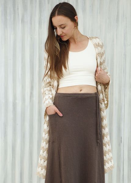 Pecan Amina Skirt