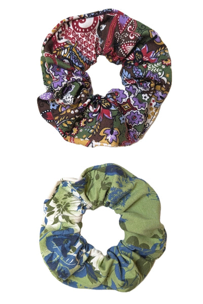 Floral Scrunchies