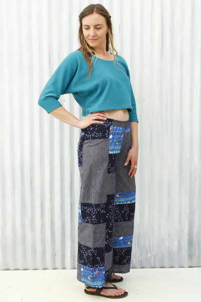 Chicken Patchwork Pants
