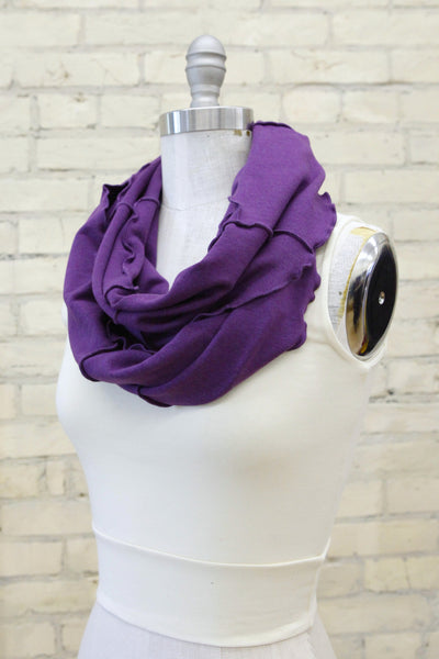 Purple Lucky Infinity Scarf