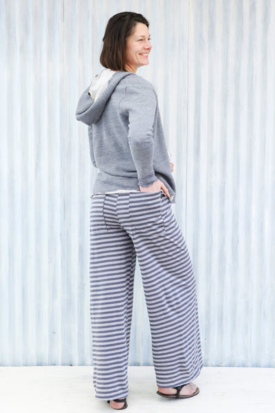 Gray Stripe Pants