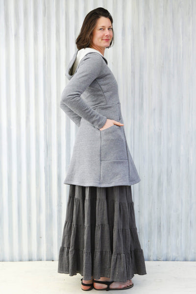 Gray Huron Zip Coat