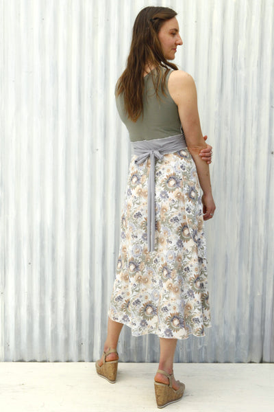 Waterflower Wrap Dress