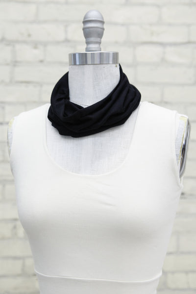 Black Sleek Neck Warmer