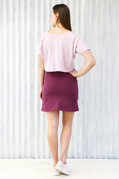 Rosy Crop Top