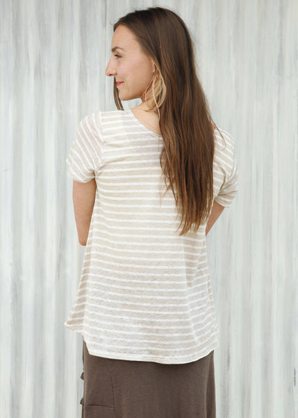 Sand Stripe Avery Top