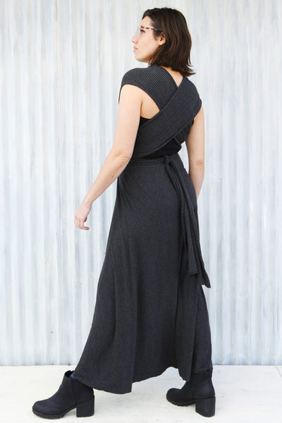 Granite Stripe Infinity Dress