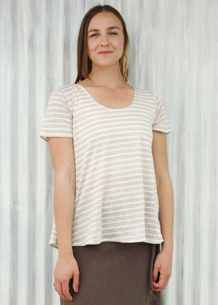 Sand Stripe Avery Top