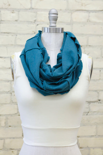 Teal Lucky Infinity Scarf
