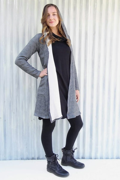 Dark Gray Alexandra Duster