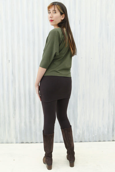 Coffee Lana Skirt