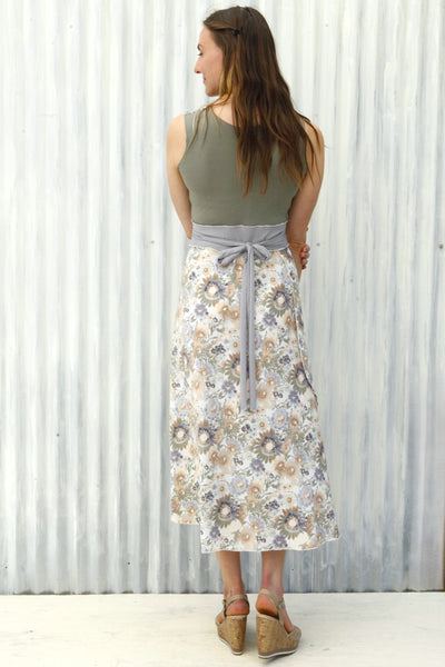 Waterflower Wrap Dress