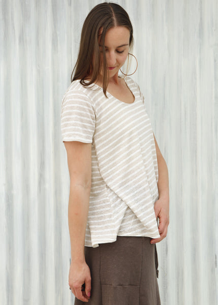 Sand Stripe Avery Top