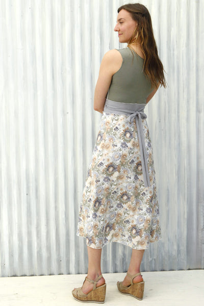 Waterflower Wrap Dress