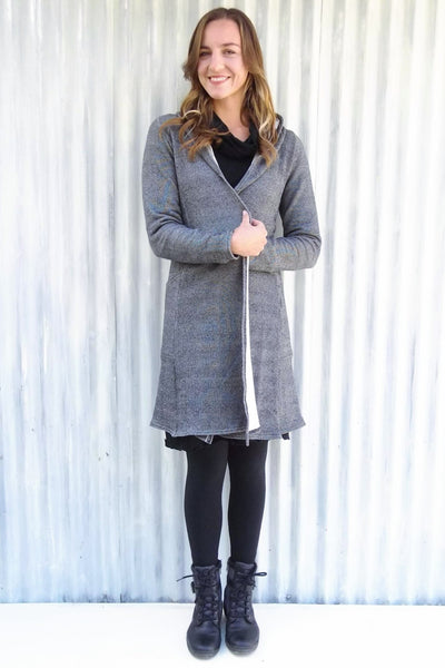 Dark Gray Alexandra Duster